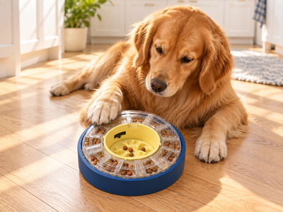 SpinFeeder™ Adjustable Slow Feeder Bowl